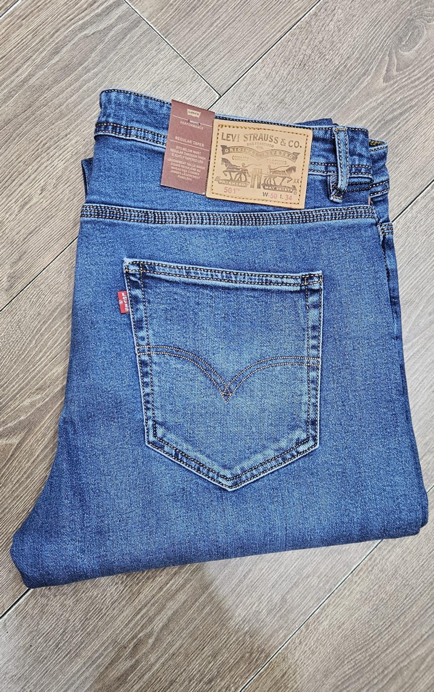 Jean LEVIS Coupe Normal ref-L501 Bleu Clair GRAN TAILLE