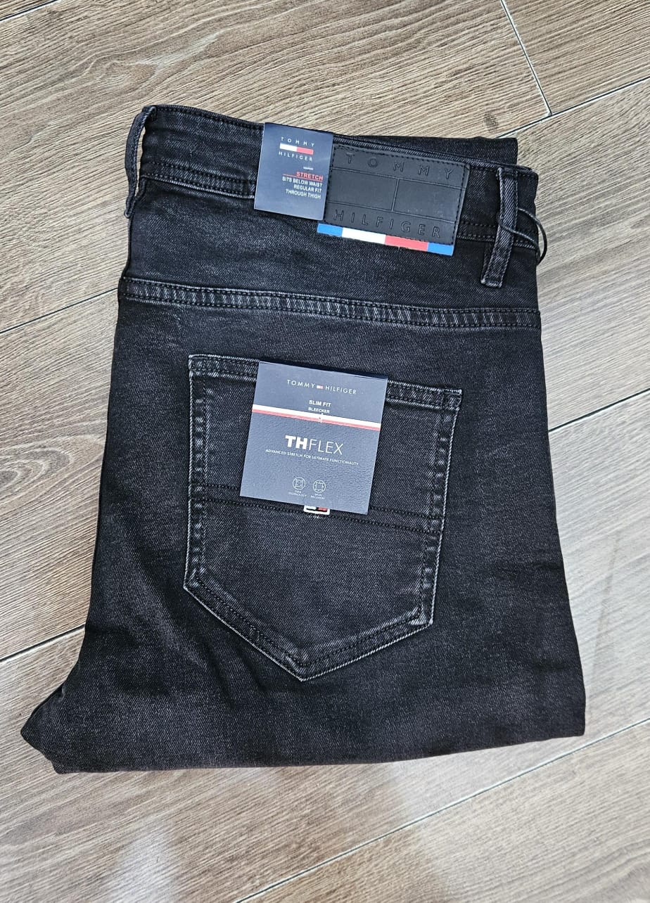 TOMMY-HILFIGER GRIS NOIR GRAND TAILLE