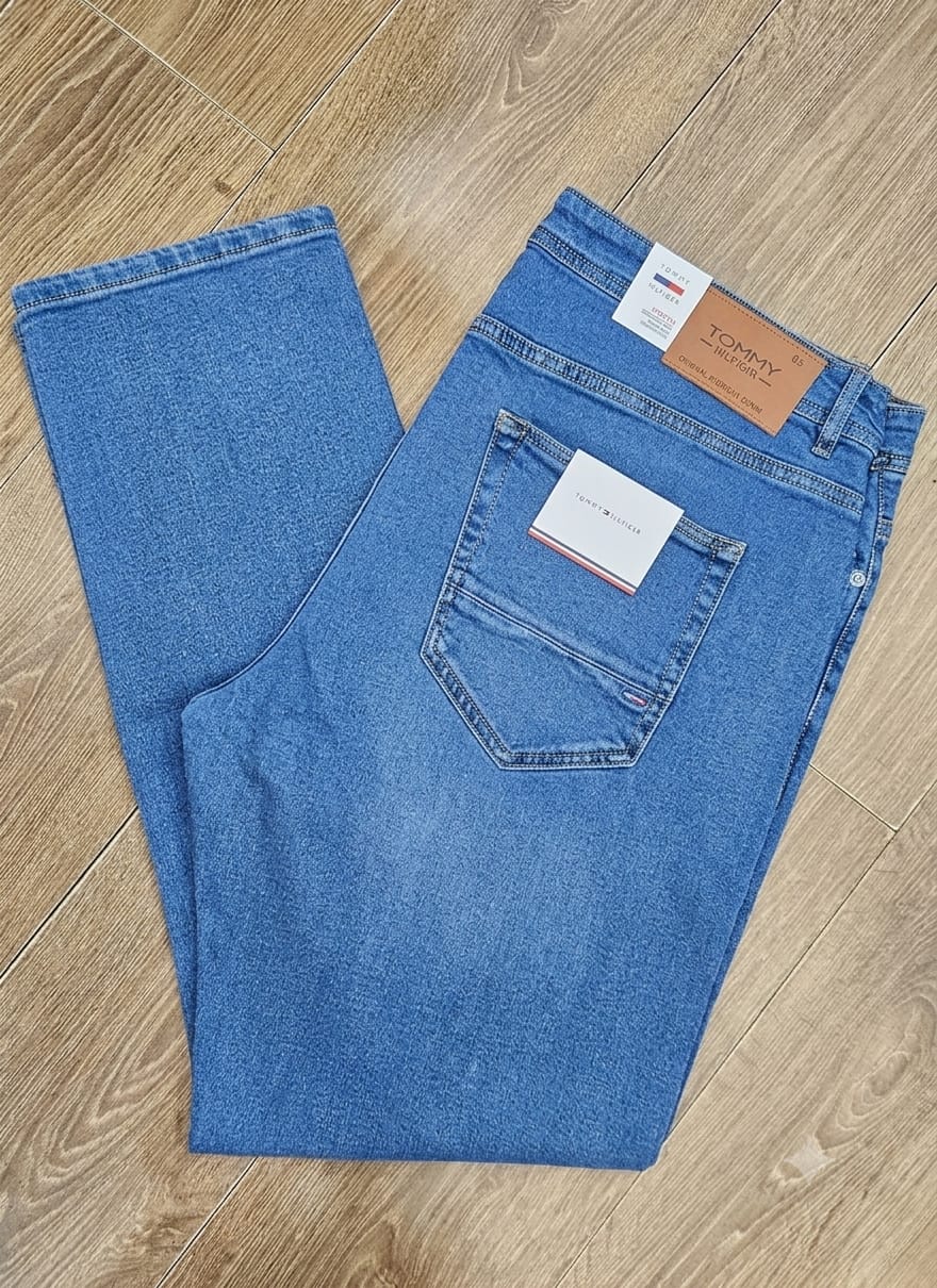 TOMMY-HILFIGER BLEU CLAIR GRAND TAILLE