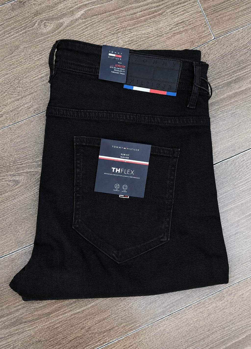 TOMMY-HILFIGER NOIR GRAND TAILLE