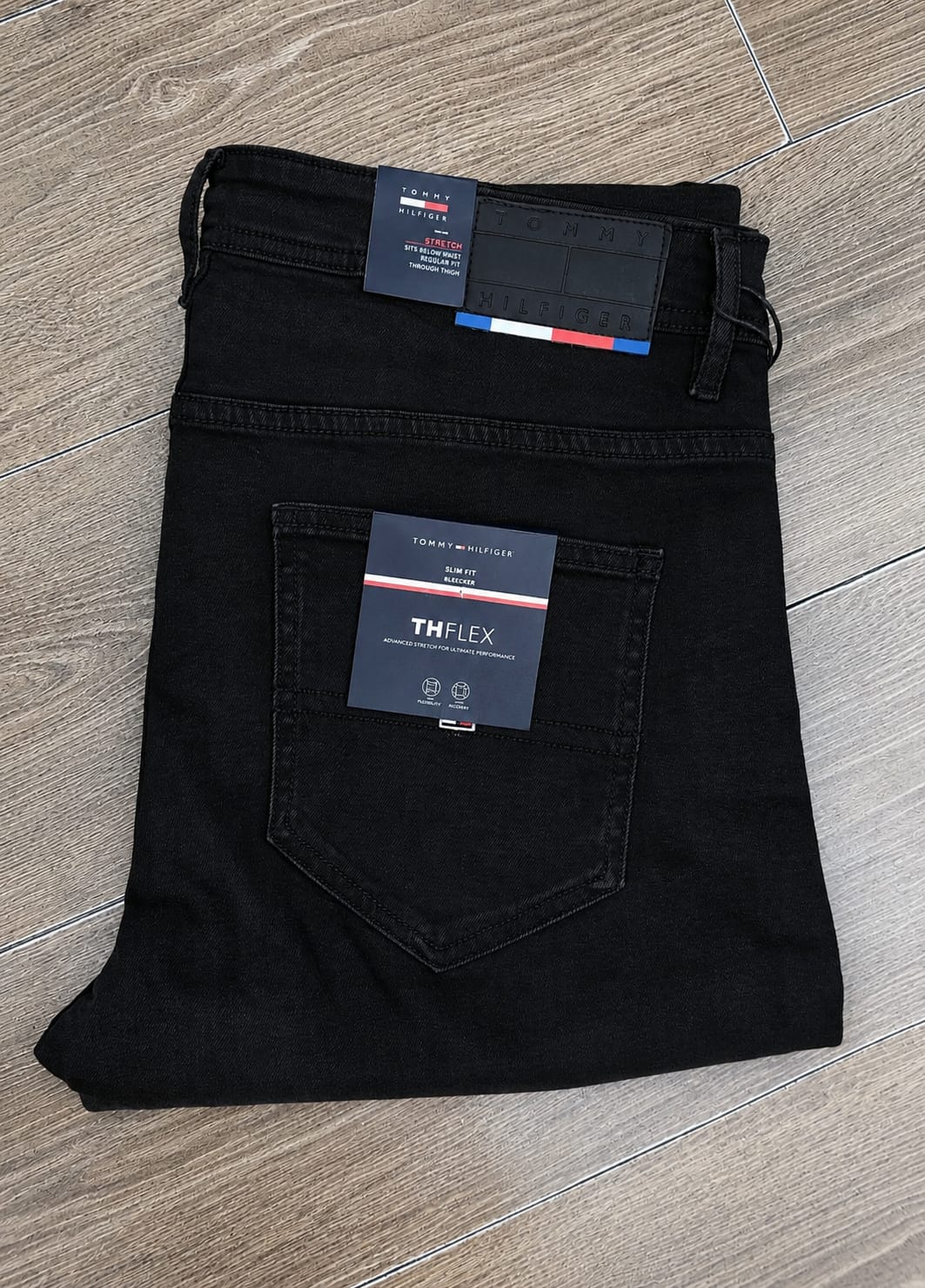 TOMMY-HILFIGER NOIR GRAND TAILLE