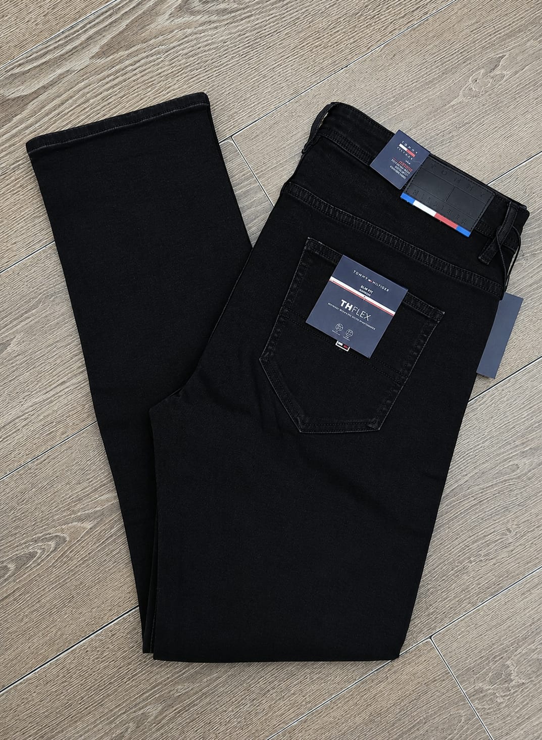 TOMMY-HILFIGER NOIR GRAND TAILLE