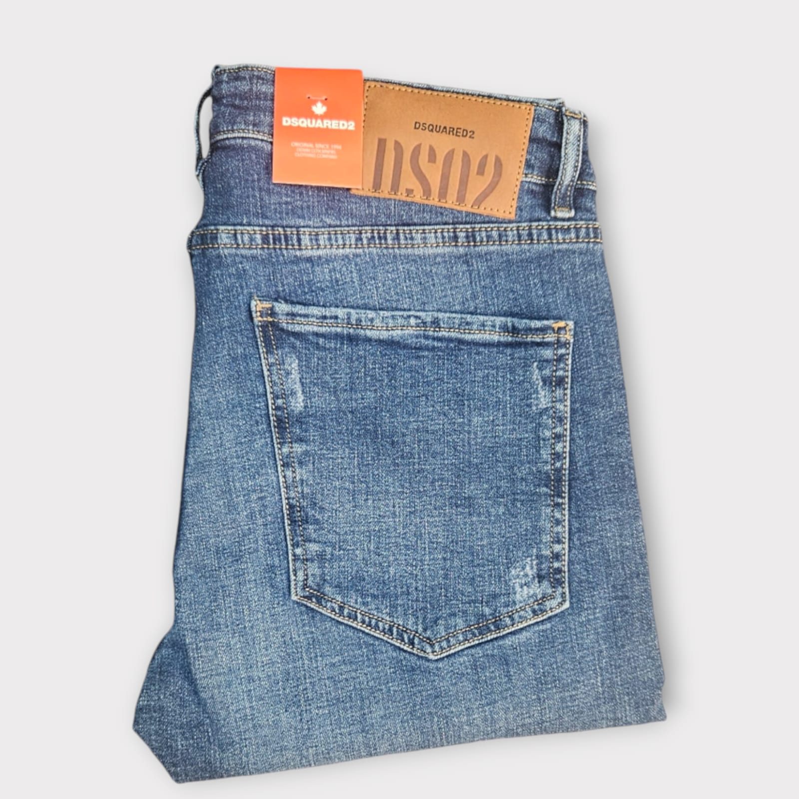 Jean DS02 Coupe SLIM  ref-DS02 Bleu