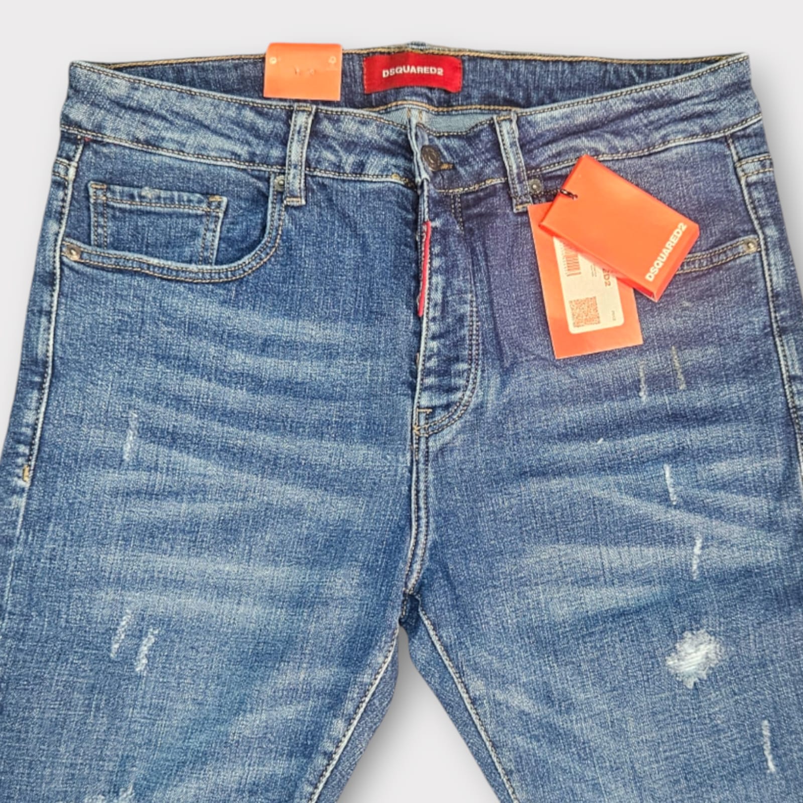 Jean DS02 Coupe SLIM  ref-DS02 Bleu